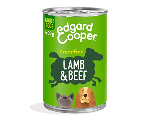 Edgard & Cooper Comida Natural para Perro, Envases de Papel FSC y Caja reciclable, 400 g (Paquete de 6)