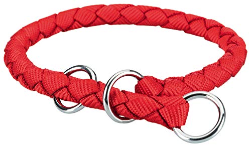 TRIXIE Collar Educación New Cavo Rojo para Perros