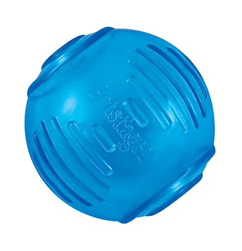 Petstages Orka Tennis Ball - Juguete con dispensador de recompensas para Perros - Azul Real