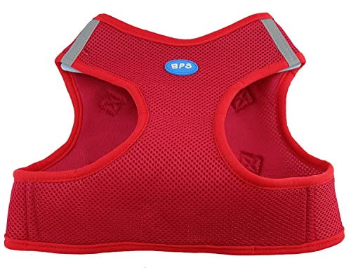 BPS® Arnés para Perros Mascotas Callar para Perros Mascotas 5 Tamaños para Elegir para Perro pequeño Mediano y Grande (Rojo, S) BPS-3858R