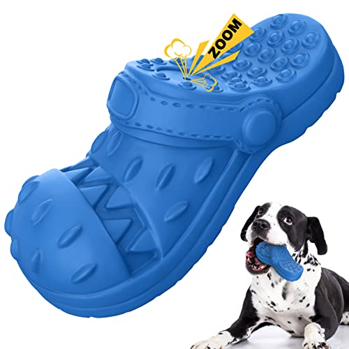 RUXAN Juguetes para Perros Indestructibles – Masticables Juguetes para Perros Grandes - Squeak Interactivo Juguetes de Caucho Natural para Medianos, Grandes Perros