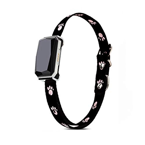 Rastreador de Mascotas, Collar Inteligente para Perros con notificaciones de la aplicación, GPS + WiFi + LBS, monitoreo de ubicación en Vivo para Mascotas de Cualquier tamaño