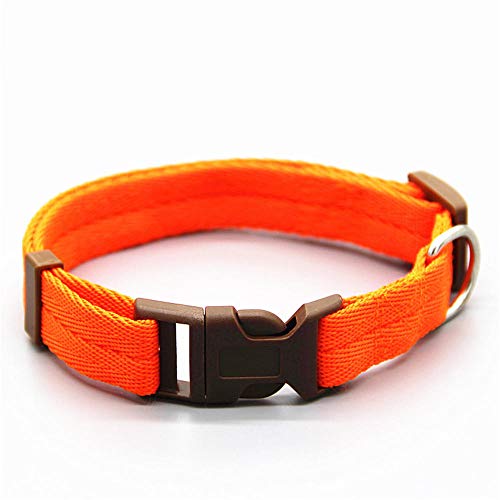 Gulunmun Collar de Perro Mascota Nylon Ajustable Hebilla de Clip Collares de Perro Collar de Cabeza tamaño S/M/L/XL Cachorro Grande