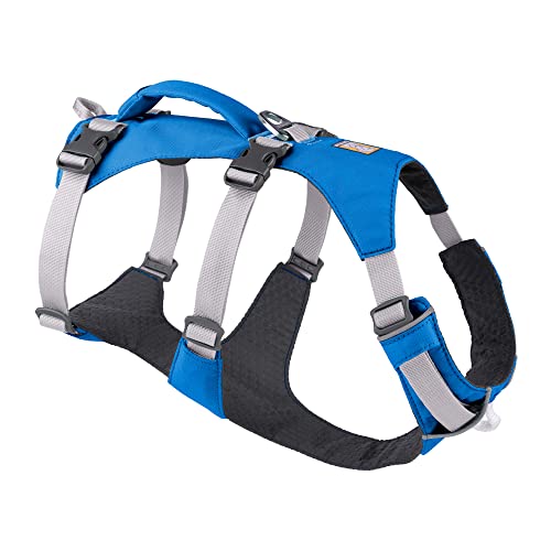 RUFFWEAR Arnés para Perro con asa, Flagline, Multiusos, Ligero, Ajustable, cómodo, para Caminar, 3 Puntos de fijación de Plomo, Correa Reforzada y Anillo en V de Metal Fuerte