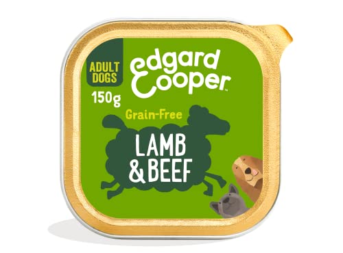 Edgard & Cooper Comida Natural para Perro, Envases de Papel FSC y Caja reciclable, 150 g (Paquete de 11)