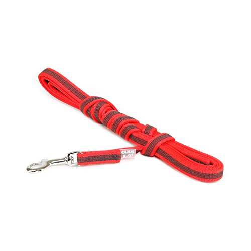 Correa IDC Color & Gray con asa, 14 mm x 3 m, Rojo-Gris