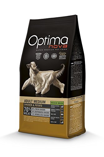 Optima Nova - Pienso para perros adultos medianos grain free pollo