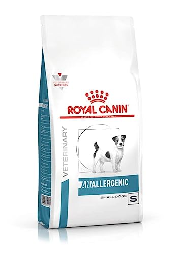 Royal Canin Veterinary Anallergenic Small Dogs | 3 kg | Comida dietética Completa para Perros pequeños | Puede contribuir a minimizar el Riesgo de intolerancias nutricionales