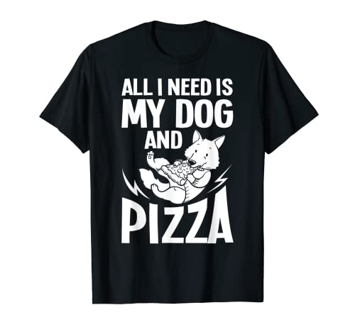 Pizza Perro Comer a domicilio Pizzeria Cachorros italianos Camiseta