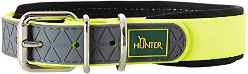 Hunter - Collar Convenience Comfort 32-40 cm en color amarillo