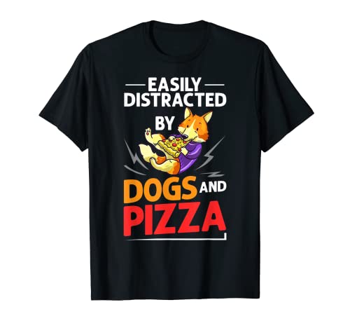 Pizza Perro Comer a domicilio Pizzeria Cachorros italianos Camiseta