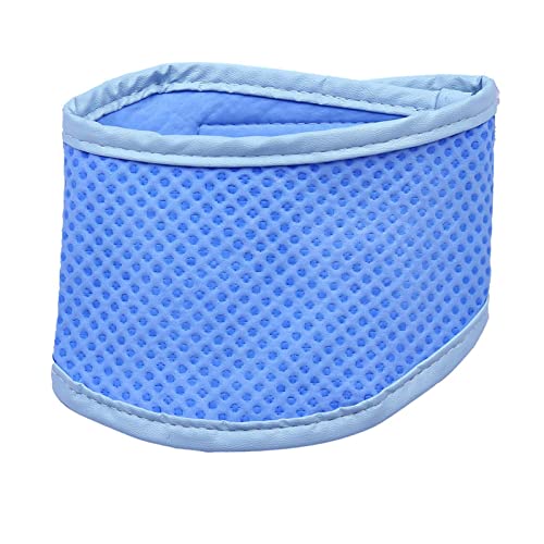 Bufanda refrescante para Perros | Collar de Hielo Ajustable para Perros - Collar de Hielo Transpirable para Perros para Verano, Clima cálido, Interior y Exterior Ereqeip