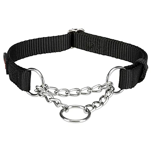 TRIXIE Collar Educación New Premium Negro para Perros