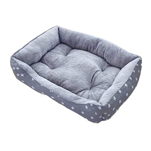 LEDDP Cama para Perros Cama para Gatos Caseta Perro Cama Mascotas Perro Cama Perro Impermeable Cama Antiestres Gato Manta Gato Cama Gato Grande For Gatito 2,Grey