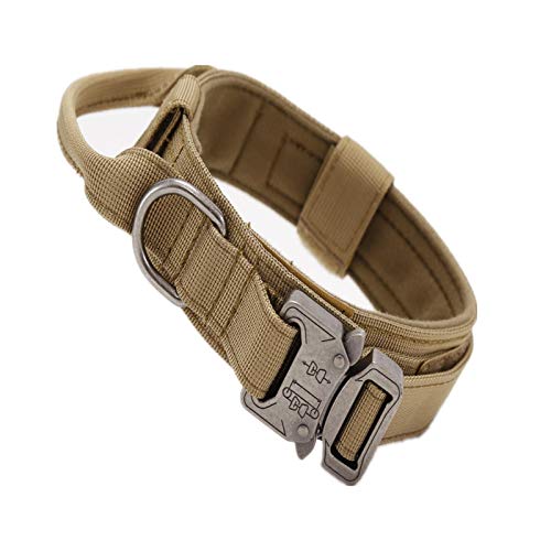 Genérico Collares de Perro para Perros Grandes,Collar Martingale Ajustable con Hebilla - Collar de Perro Grueso Que se aprieta Cuando los Perros tiran, Evita Que se resbale, Ayuda con Tiradores