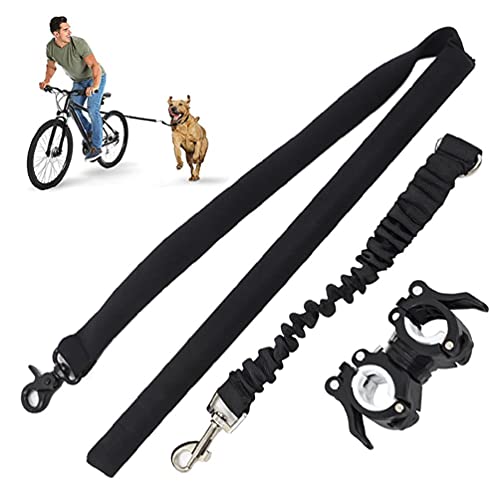 Frotox Correa de Bicicleta para Perros con Manos Libres, fácil instalación y extracción para Perros Correa de Ejercicio para Entrenamiento, Jogging, Ciclismo y Seguridad al Aire Libre con (17