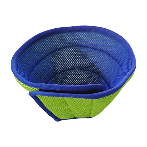 tixoacke Coloque de recuperación cómoda Collar Resistente al Agua Bucles de Cuello isabelino Protective Ajustable después de la cirugía Collar Cono de Perros para Perros Grandes