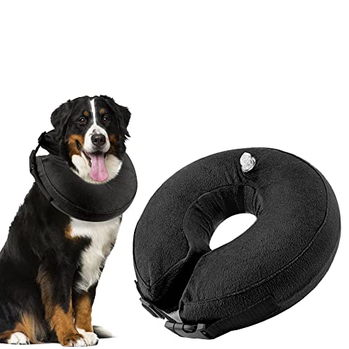 Nasjac Collar de recuperación Inflable para Perros, Collar Inflable para Perros Soft Pet Recovery con Hebilla Ajustable