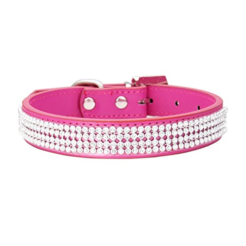 Taladro Brillante para Mascotas Taladro de Drenaje múltiple Collar de Gato de Color arcoíris Collar de Perro Ajustable Suave y cómodo Adecuado para Perros pequeños y medianos,C11 Collares Lige