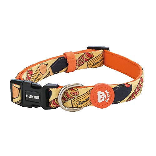 DUKIER - Collar para Perros, Regulable, Ajustable, Accesorio Mascotas, Neopreno, Resistente, Heladog, Talla XS