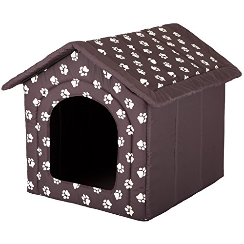 HOBBYDOG - Caseta para perros (tamaño 3, 52 x 46 cm, tela de códura, lavable a 30 °C, resistencia a arañazos, producto de la UE