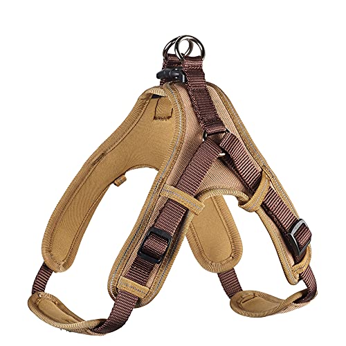 HUNTER Vario Arnés de Neopreno rápido, Mediano, 55 – 70 cm, 15 mm, marrón/casamel