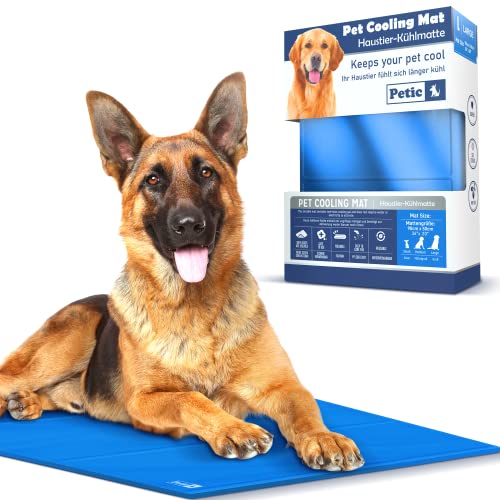 Manta Refrescante Perro Manta Refrigerante Perro Alfombrilla Refrescante Para Perros Cama Fria para Perros Grandes Esterilla Refrigerante Perro Manta Fria para Perros Gatos Mascotas Cooling Mat 90x50