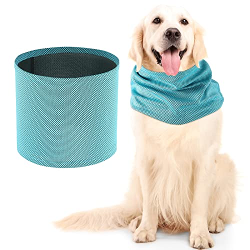 Pañuelo Refrescante para Perros Collar Refrigerante Correa de Mascota de Verano Chaleco Refrigerante Bandana de Enfriamiento Bufanda Refrescante para Perros Gatos Cachorro Playa Senderismo