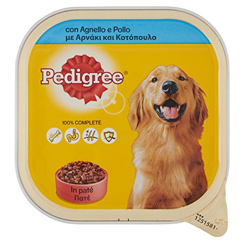 Pedigree Alimento Completo per Cani Adulti con Agnello e Pollo - 300 gr