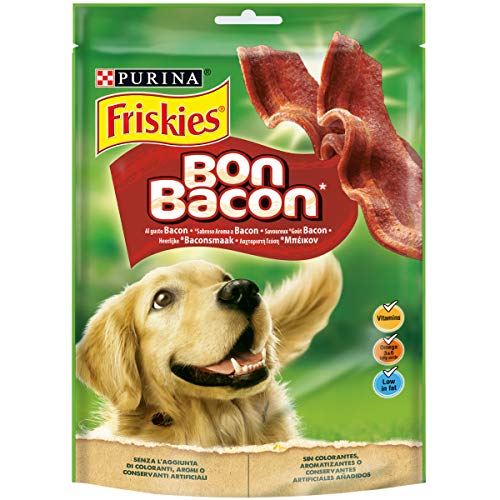 Friskies Bon Bacon Alimento Complementario para Perros Adultos, 120g