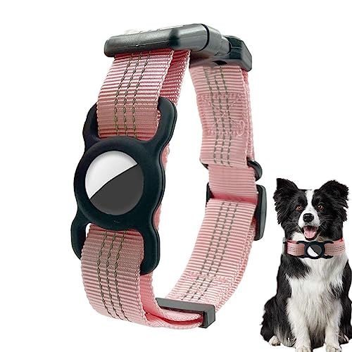 Collar de perro con GPS - Collares de seguimiento reflectantes - Collar GPS para gatos, localizador de mascotas, collares ajustables para dispositivos de seguimiento de gatos, suministros para Gormyel