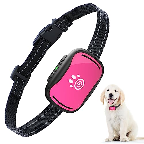 Collar Antiladridos Perros Pequeños, Collare Antiladridos Automático con 7 Niveles de Sensibilidad y Vibración/Sonido, Seguridad Collar Antiladridos con Descarga para Perros Medianos/Grandes