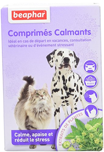 Beaphar – Comprimidos calmantes para Perros y Gatos – 20 Comprimidos