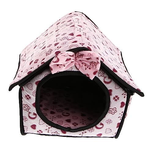 Mipcase Casa De Mascotas Casa De Gato Casa De Mascotas Cama Casa De Mascotas Caseta De Perro Rosa Cama De Mascotas Casa De Perro