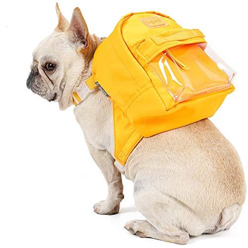 ETOPARS Mochila de Uno Mismo del Perro Moda, Arnés para Mascotas Pequeñas, Mochila Mini Portador Bolsa Alforjas Puppy Bag, Correa de Pecho para Cachorros de Gato, Bolsa de Viaje para Perros