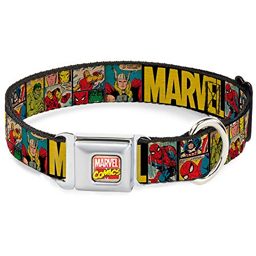 Buckle Down AVA Marvel Comics Collar de Perro