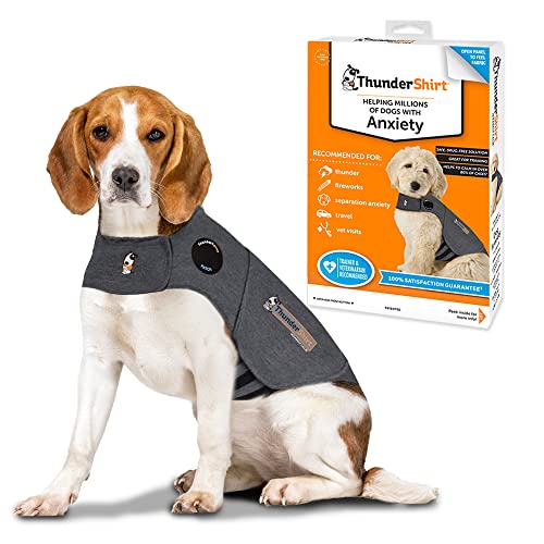 ThunderShirt - Chaleco Relajante para Perros - Antiestrés, ayuda a reducir la ansiedad - 5 tallas XS/S/M/L/XL