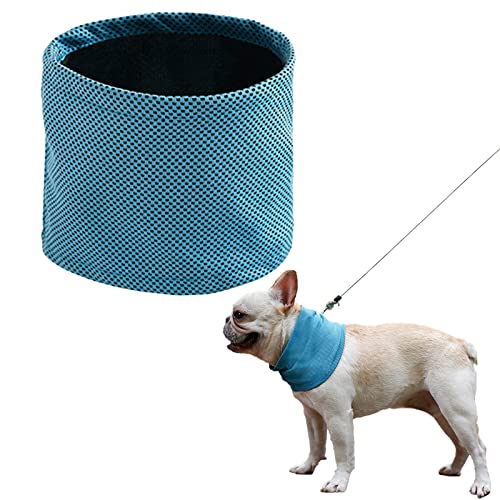 Bandana para Perros Summer Pañuelo Refrescante para Perro Bufanda de Enfriamiento Instantáneo para Perros Collar Refriamiento Bandana de Enfriamiento Pet Bandana Accesorios para Gatos Puppy (S)