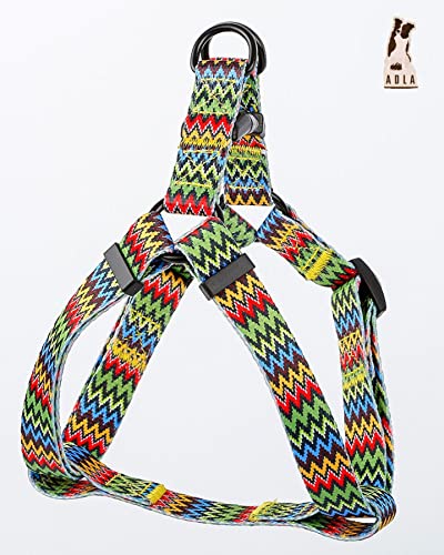 Arnés para Perro Pequeño Antitirones - Collar para Mascota de Colores para Adiestramiento - Dog Harness para Cachorro Mediano para Correr, Paseo (XS)