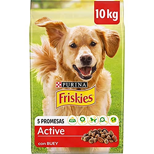 Purina Friskies Vitafit Active Pienso para Perro Adulto Buey 10 Kg