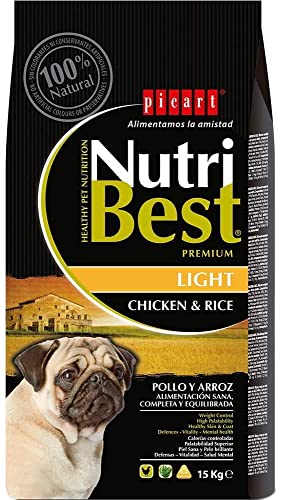 Nutribest Dog Adult Light 15K 15000 g